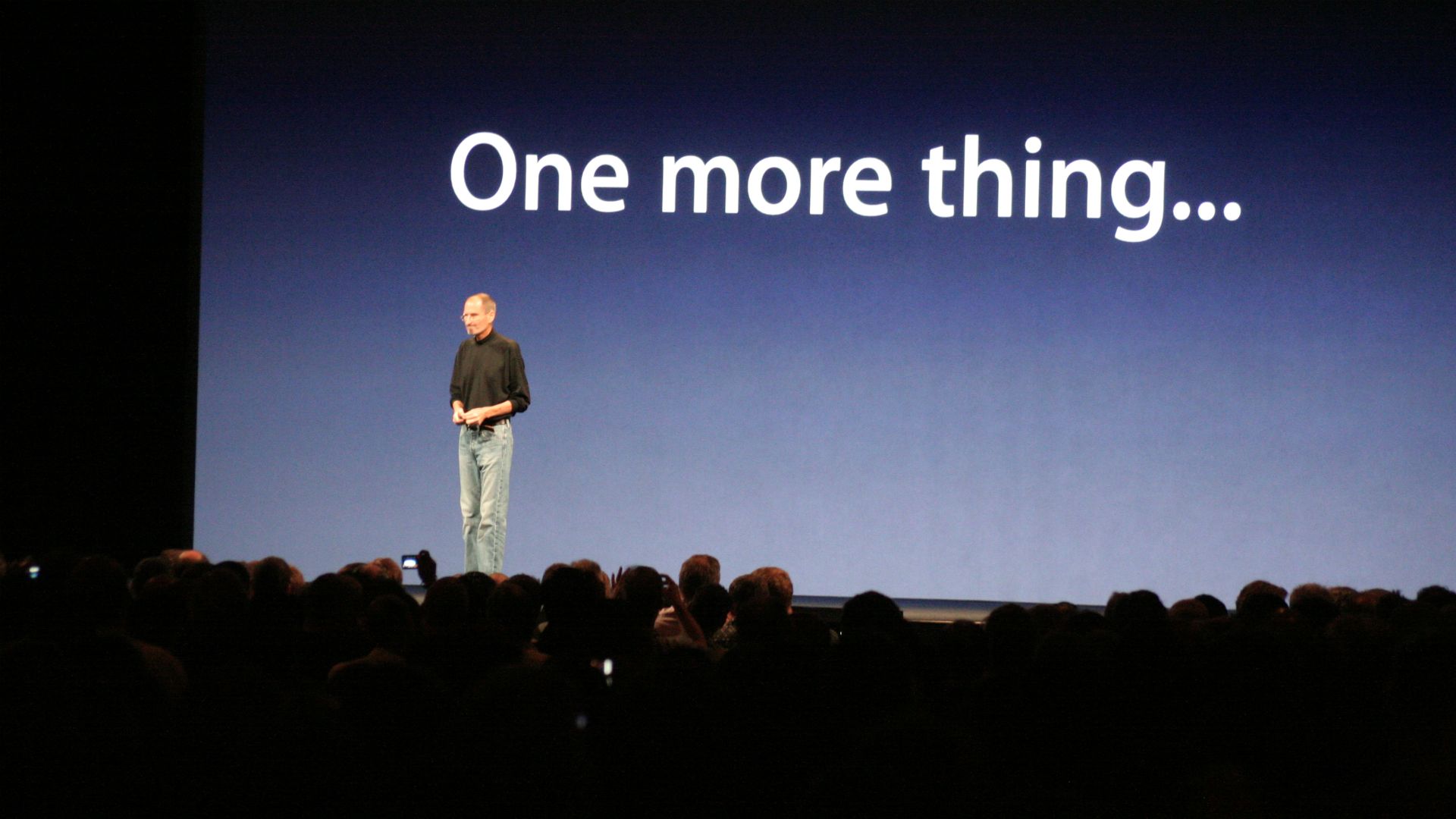 Keynote Apple one more thing